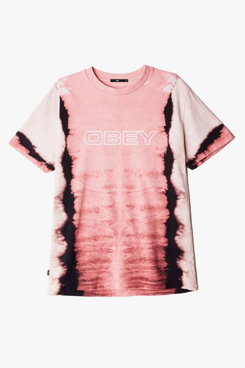 Obey Releases Colorful Tie Dye Pack  Shepard Fairy Obey Giant T Shirt Short Long Hoodie