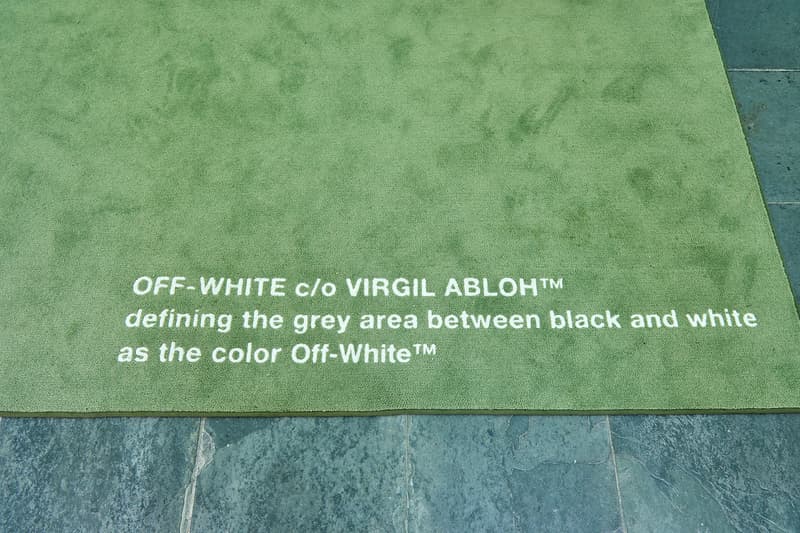 Off White™ C/O VIRGIL ABLOH Seoul Stores Inside Closer Look Clothing Freestanding Hyundai Coex korea