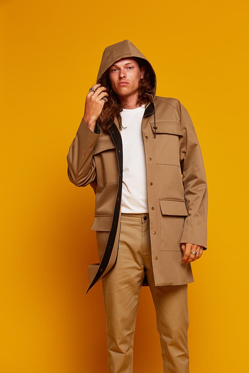 Okewa Rainwear Recycled Rainwear Capsule Collection Garments Oversized Coats Overcoats Jackets
