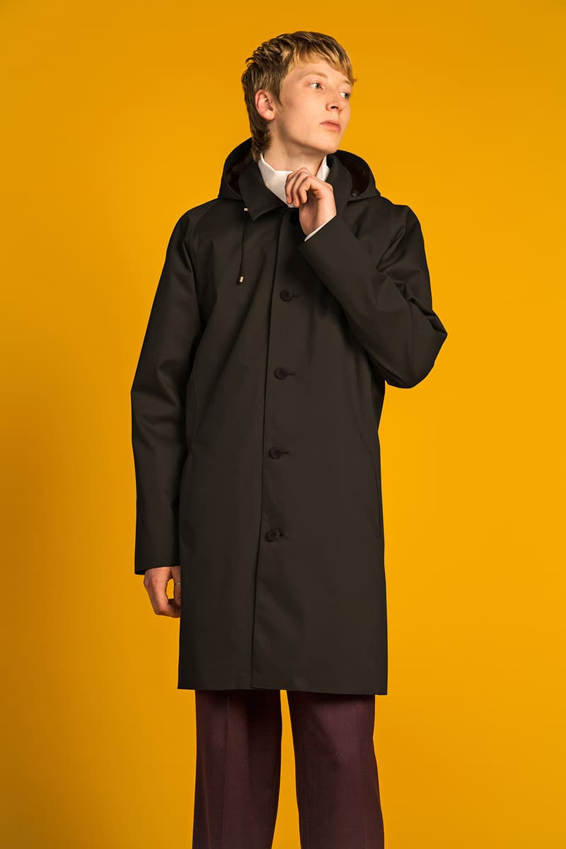 Okewa Rainwear Recycled Rainwear Capsule Collection Garments Oversized Coats Overcoats Jackets