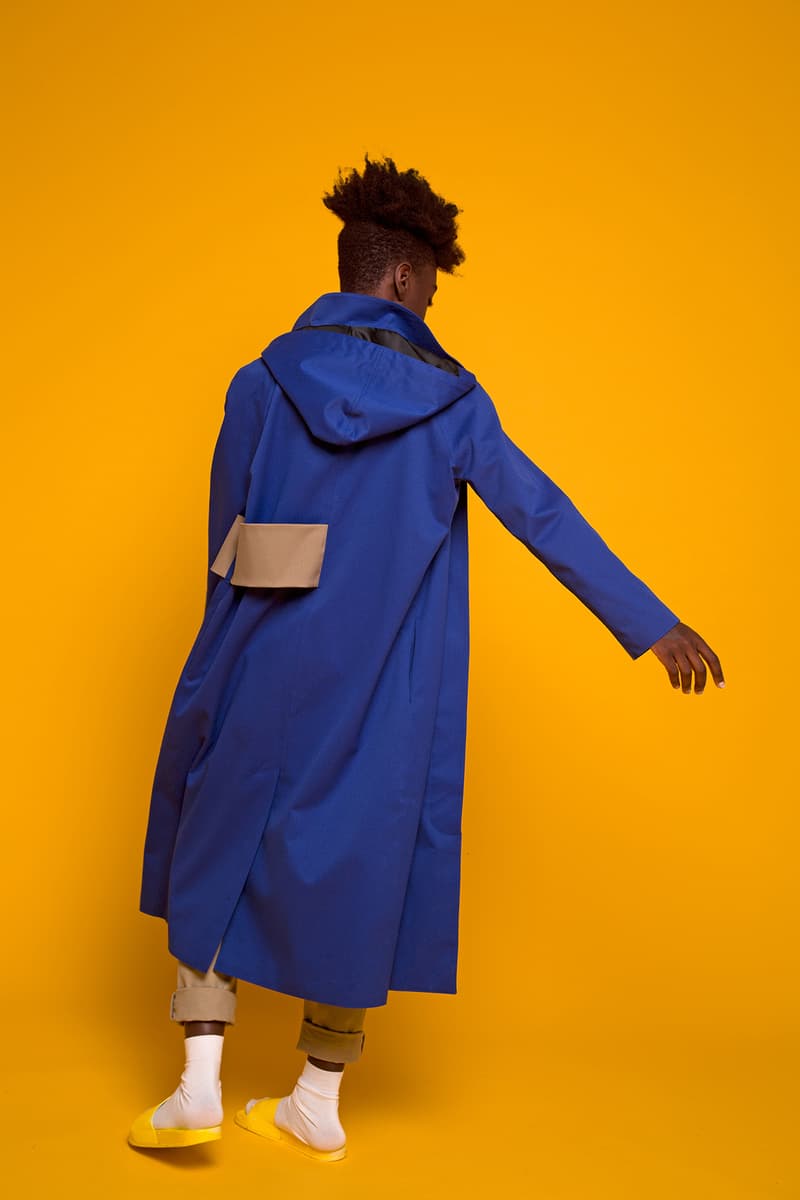 Okewa Rainwear Recycled Rainwear Capsule Collection Garments Oversized Coats Overcoats Jackets
