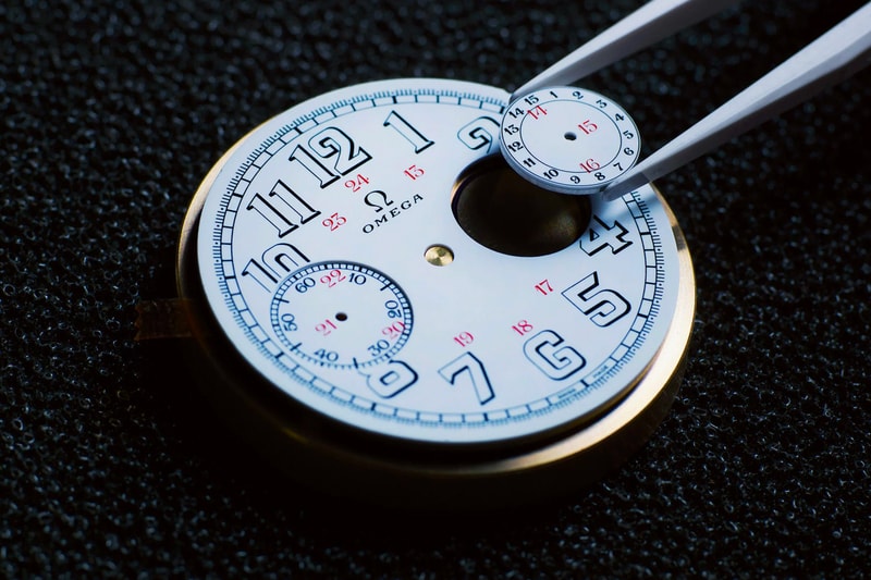 First OMEGA Wrist- Chronograph Limited Edition Omega 1913 Calibre 18”’ CHRO Movement Watch Time Watchmaker OMEGA 1913 Calibre 18”’ CHRO Movement Swiss Watches Accessories