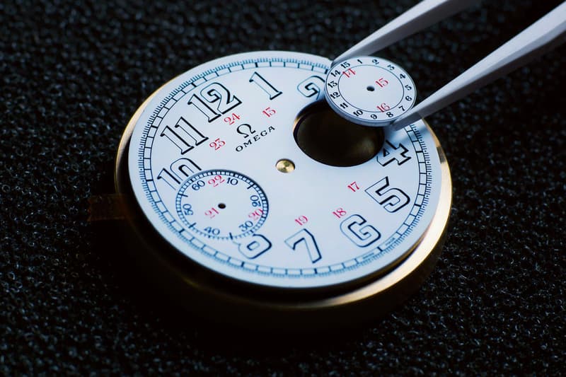 First OMEGA Wrist- Chronograph Limited Edition Omega 1913 Calibre 18”’ CHRO Movement Watch Time Watchmaker OMEGA 1913 Calibre 18”’ CHRO Movement Swiss Watches Accessories