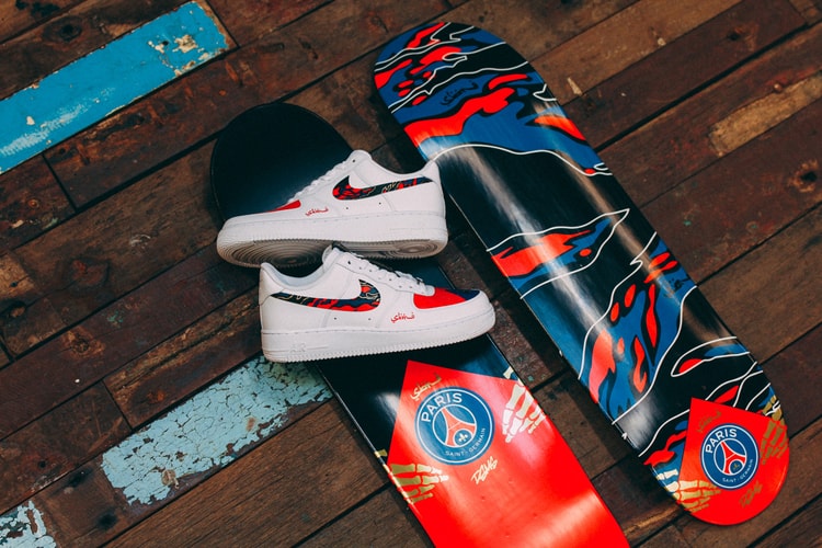 SBTG Joins Forces With Paris Saint-Germain on Custom Nike Air Force 1’s
