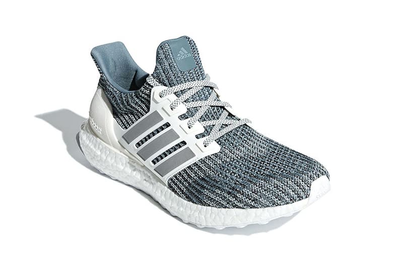 Parley adidas UltraBOOST fall 2018 Ocean Blue colorway recycled plastic fall release sneaker footwear