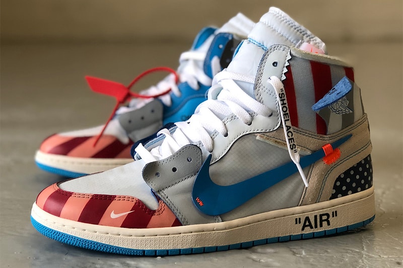 Parra x Off-White x Air Jordan 1 Custom Sneakers Kicks Shoes Trainers Footwear Cop Purchase Buy Mache Customs