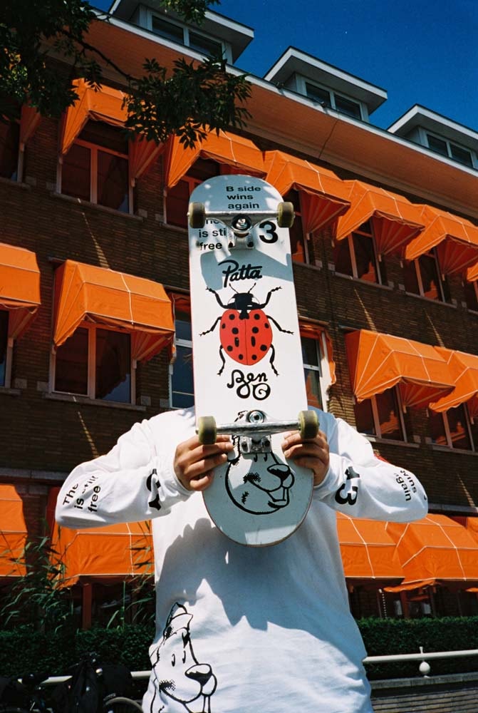 Patta Ben-G 13 Year Anniversary Collection Skateboarding Skateboard amsterdam drop release date info skateboarding july 13 2018 Nieuwezijds Voorburgwal