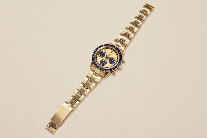 Paul Newman Rolex Daytona 6264 Details Price £1,000,000 GBP 1,300,000 USD Estimate Luxury Pre-Owned Retailer Xupes 18k Yellow Gold Lemon Dial Watch Rare Limited Actor million personal five