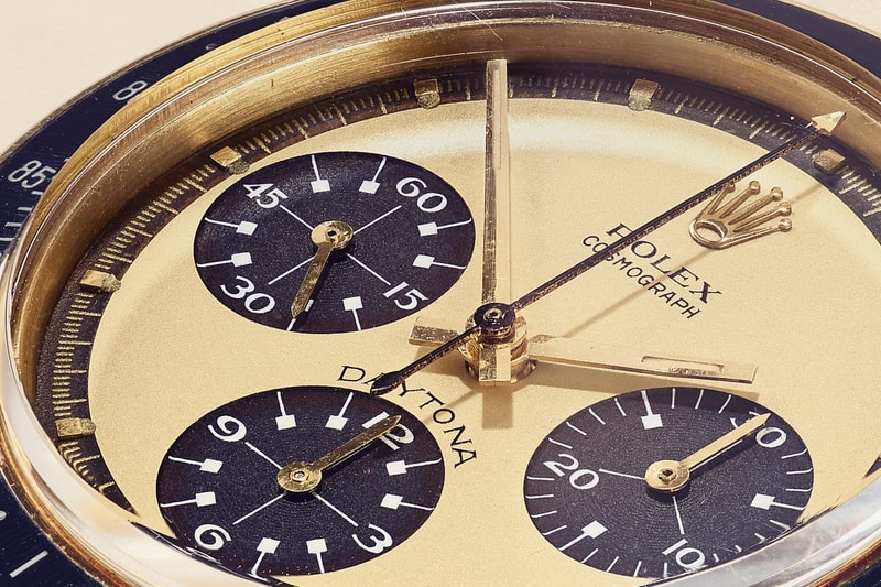 Paul Newman Rolex Daytona 6264 Details Price £1,000,000 GBP 1,300,000 USD Estimate Luxury Pre-Owned Retailer Xupes 18k Yellow Gold Lemon Dial Watch Rare Limited Actor million personal five
