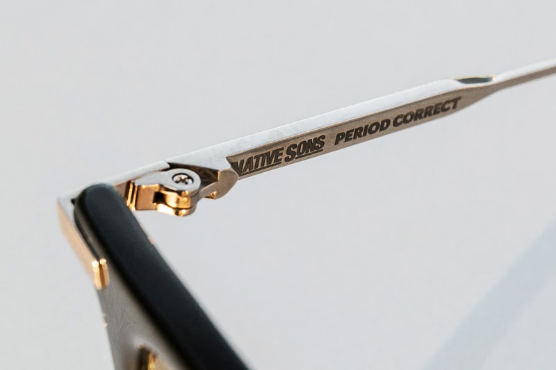 Period Correct Native Sons Hughes Frame Sun Glasses Eyewear Tinted