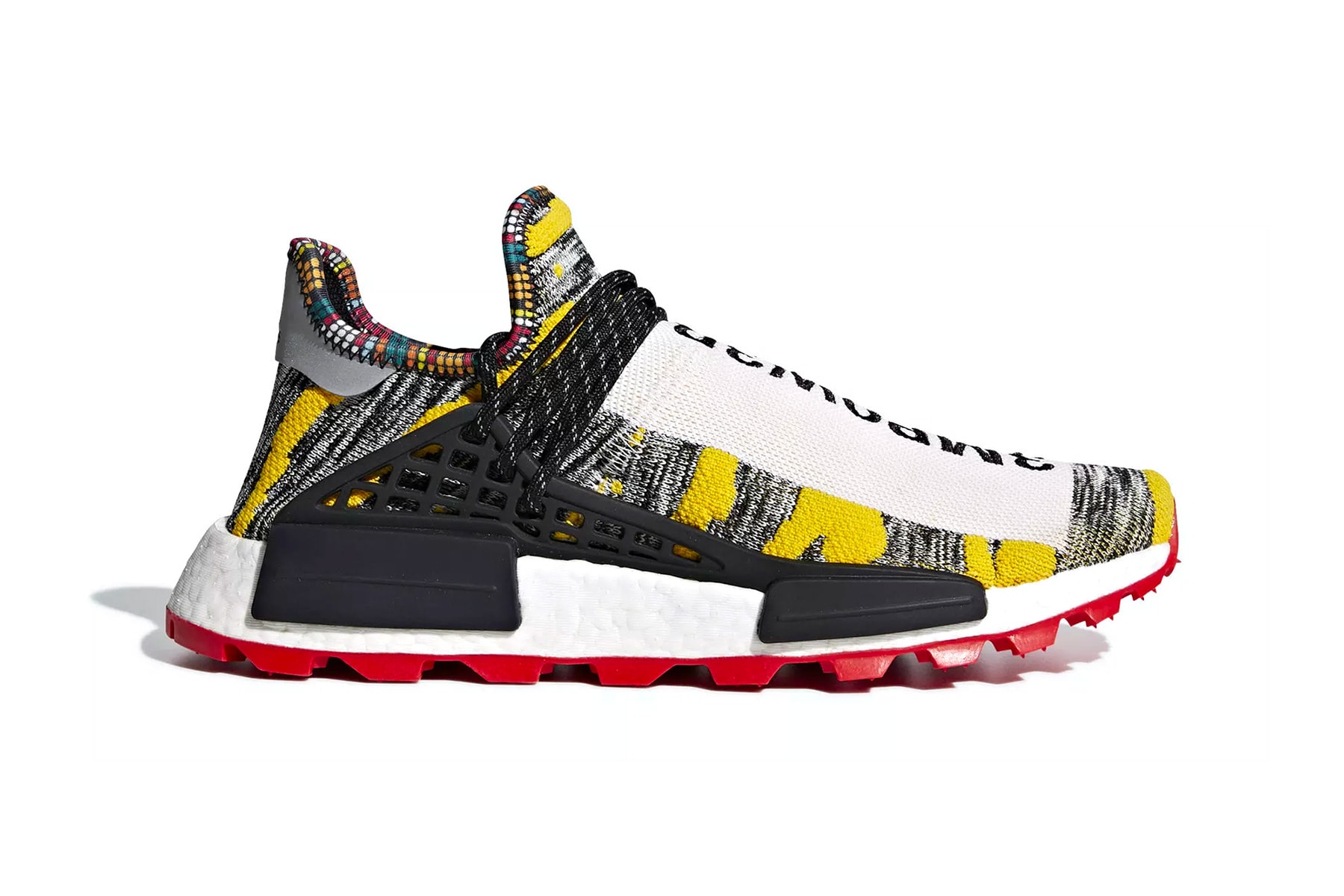 Adidas Originals Adidas By Pharrell Williams Red And Yellow X