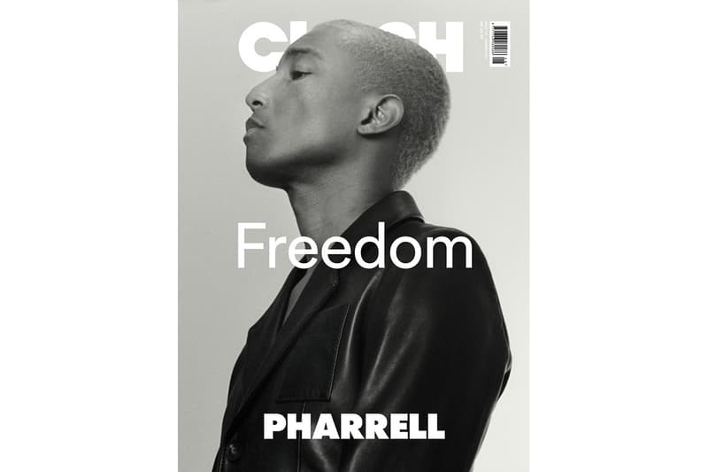 Clash Magazine pharrell summer 2018 issue freedom london photo shoot wales bonner cover troye sivan anderson paak billie eilish