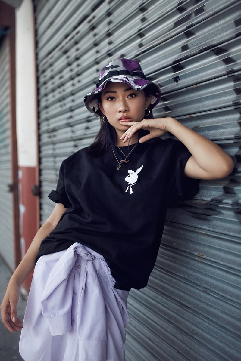 Playboy White Label Debut Collection Full Look Hugh Hefner Hoodies T shirt Pants Jie Zheng