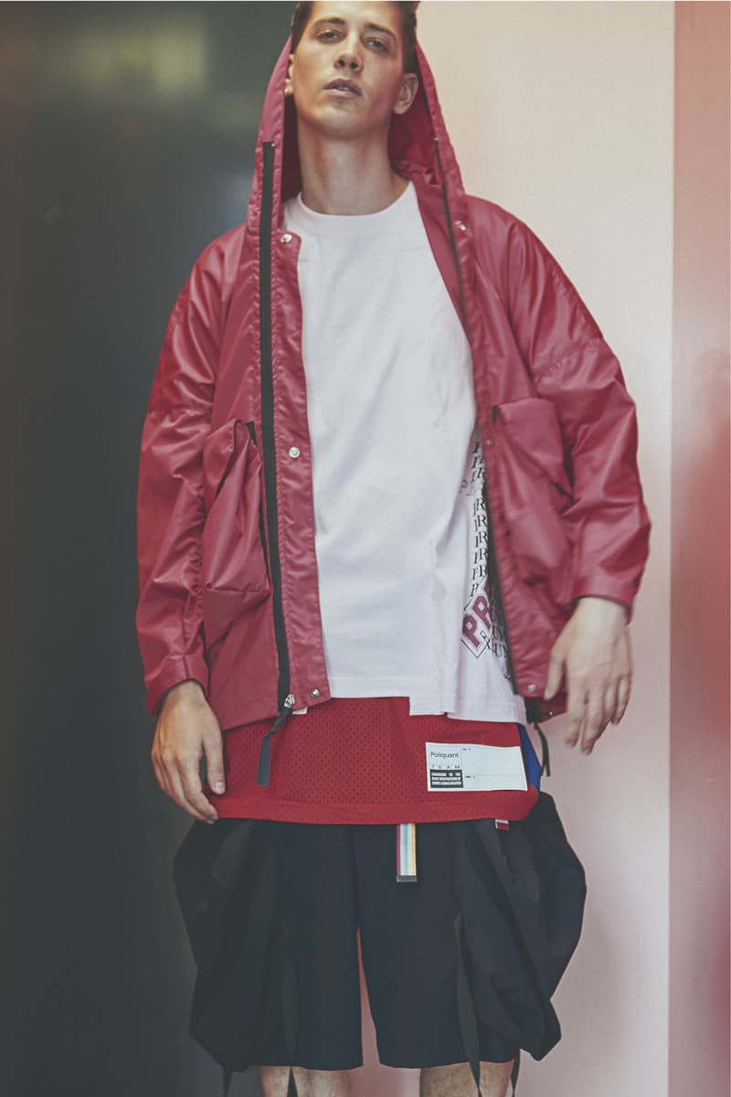 POLIQUANT Spring Summer 2019 Public Pressure Lookbook Collection Japanese Fashion