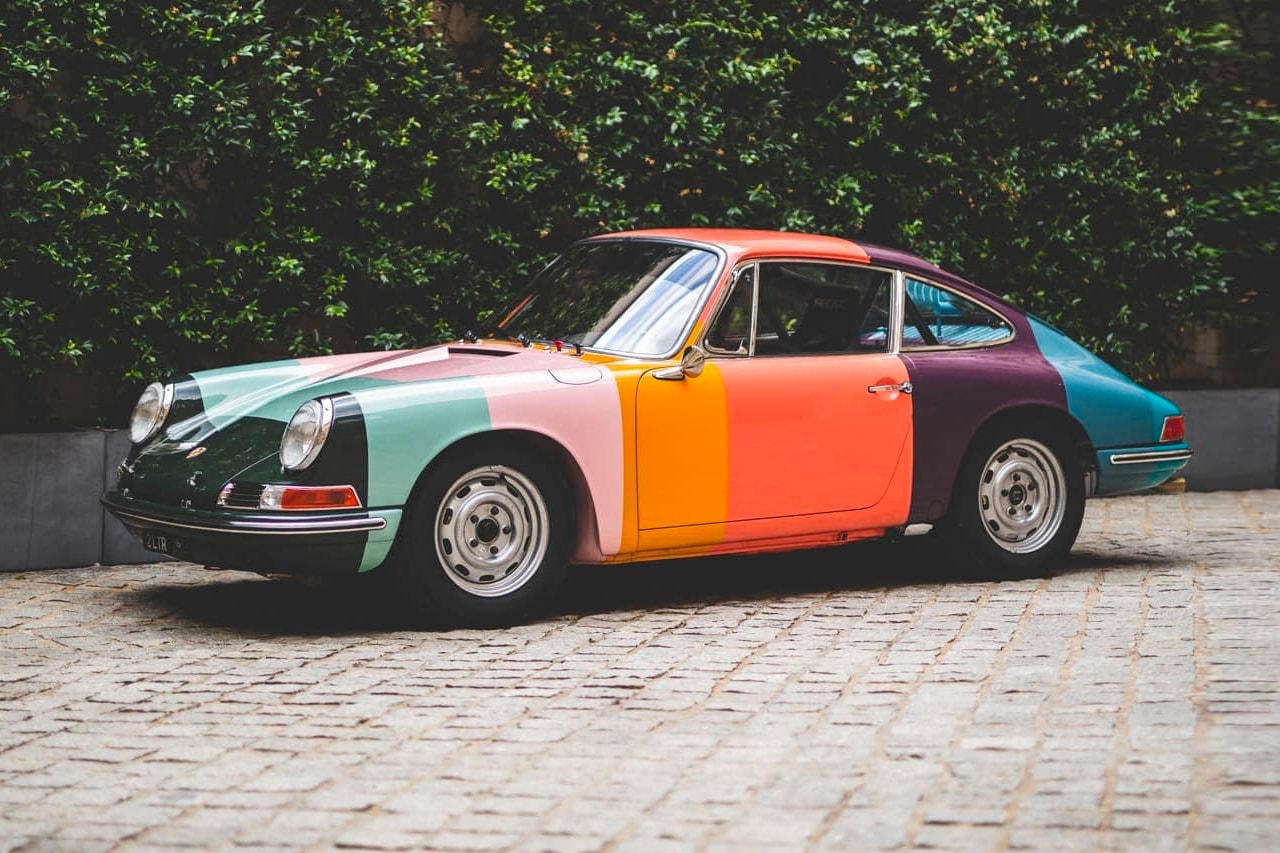 1965 Porsche 911 Paul Smith’s Colorful stripes James Turner Tuthill Porsche Le Mans Classic