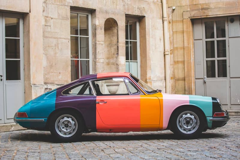 1965 Porsche 911 Paul Smith’s Colorful stripes James Turner Tuthill Porsche Le Mans Classic