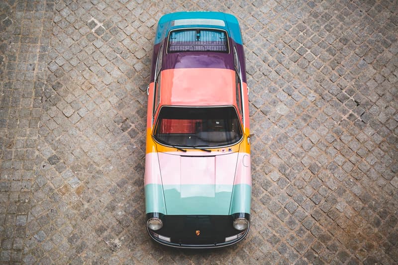 1965 Porsche 911 Paul Smith’s Colorful stripes James Turner Tuthill Porsche Le Mans Classic