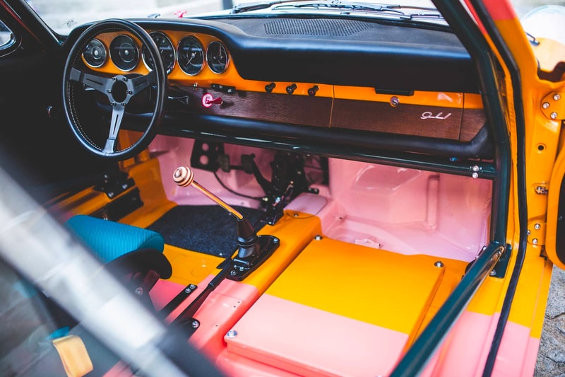 1965 Porsche 911 Paul Smith’s Colorful stripes James Turner Tuthill Porsche Le Mans Classic