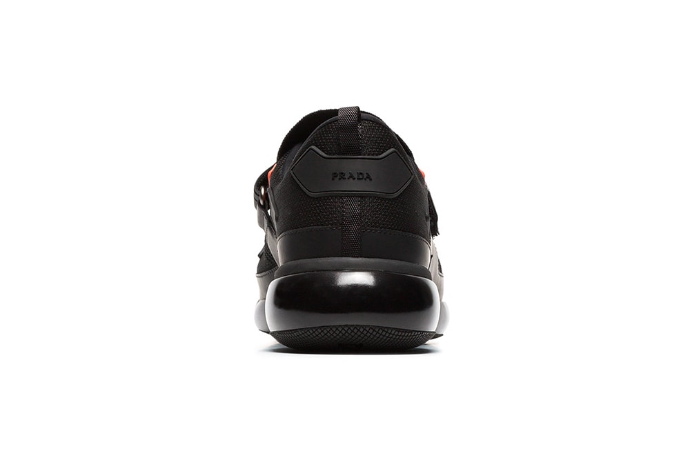 Prada Cloudbust Black Orange Release Info Fall Winter 2018 Sneaker Shoe Trainer Velcro