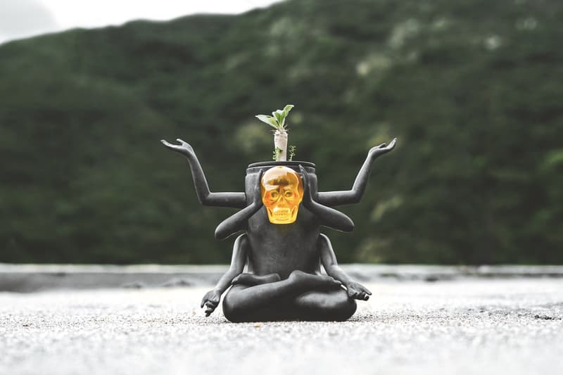 Prodip Leung How2work Plants of Gods II Terrarium Sculpture
