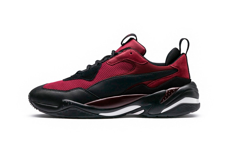 Puma Thunder Spectra Burgundy Black Release Sneaker Info