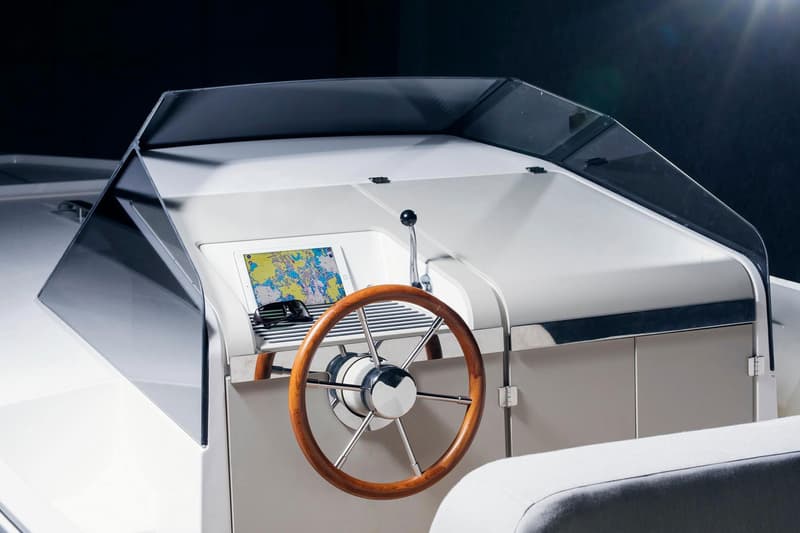 Q-yachts q30 electric boat motor engine silent touch screen janne kjellman quiet