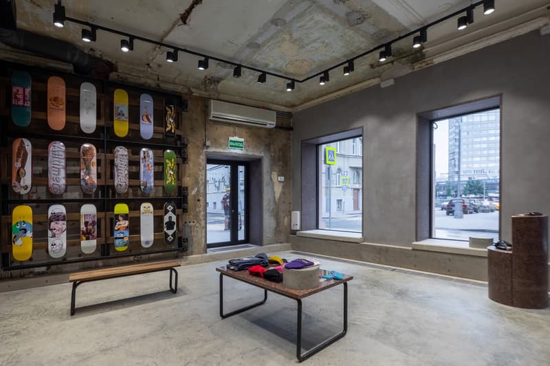 Rassvet Oktyabr Gosha Rubchinskiy Moscow Skate Store First Look Paccbet Rassvet Tolia Titaev Fucking Awesome Dime A.W.A.K.E. Stüssy Carhartt Absurd Skateboards Retail Shop Collection Open Date Details