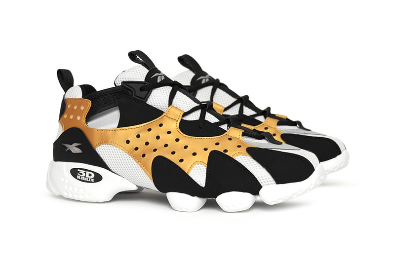 Reebok 3D OP.98 3D Opus Runner 90s Vintage Retro True Grey Green Black White Gold