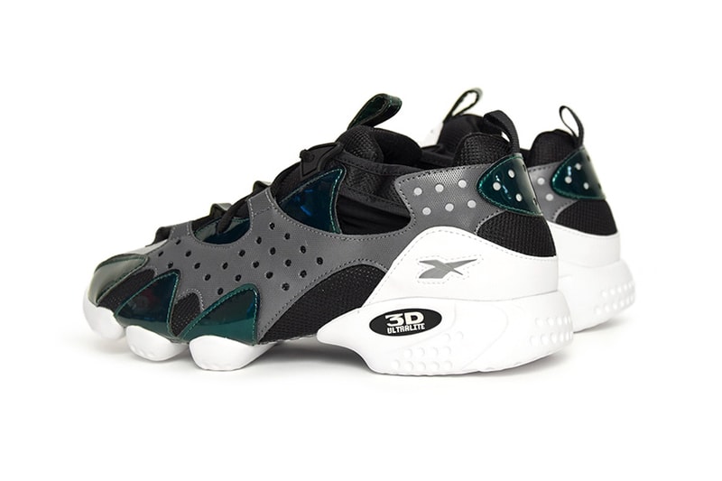 Reebok 3D OP.98 3D Opus Runner 90s Vintage Retro True Grey Green Black White Gold