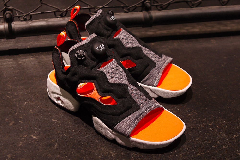 Reebok InstaPump Fury Collaboration Footwear Sneakers Shoes mita WHIZ LIMITED Black Grey Orange