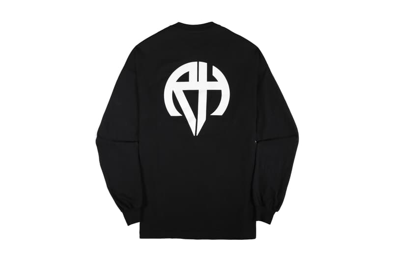 Richardson Spring Summer 2018 Logo Drop Black White Army Green Safety Orange Bomber Ma-1 Long Sleeve T Shirt Pocket Tee