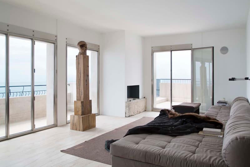 rick owens venice penthouse lido architecture interior design