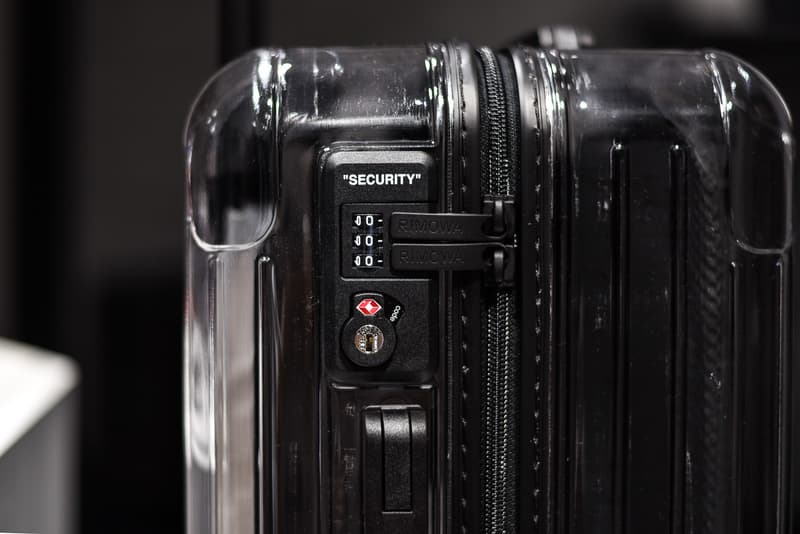 RIMOWA x Off-White™ Closer Look Luggage Suitcase Japan Omotesando Release Information Details