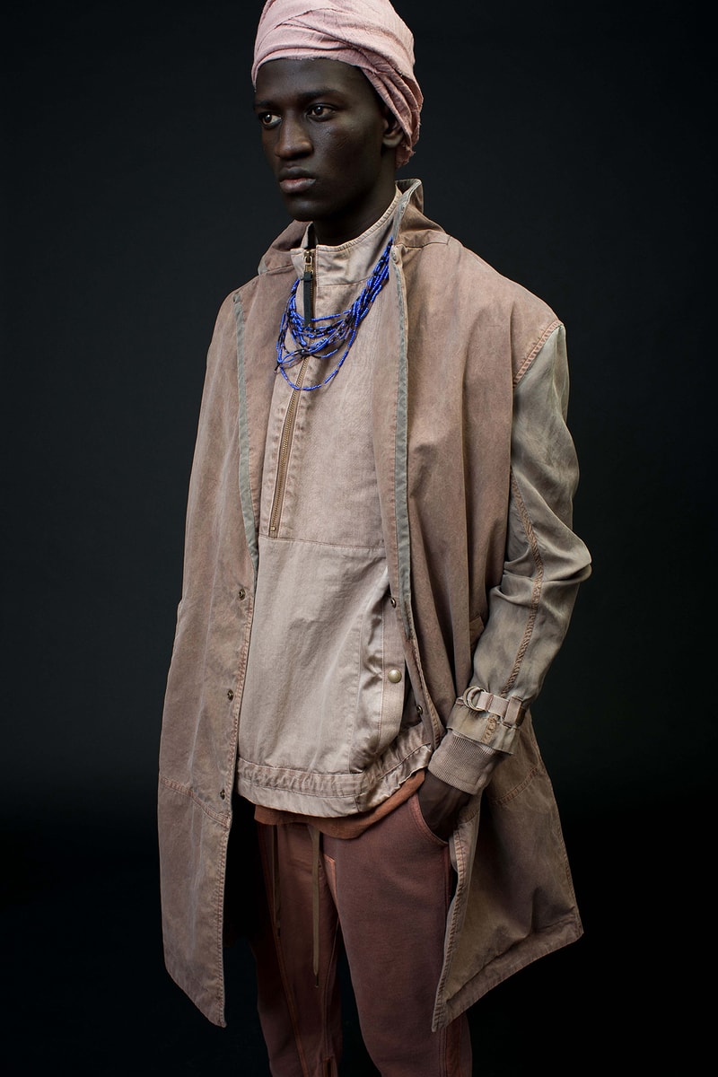 Robert Geller spring summer 2019 collection lookbook dye common projects collab new york fashion week