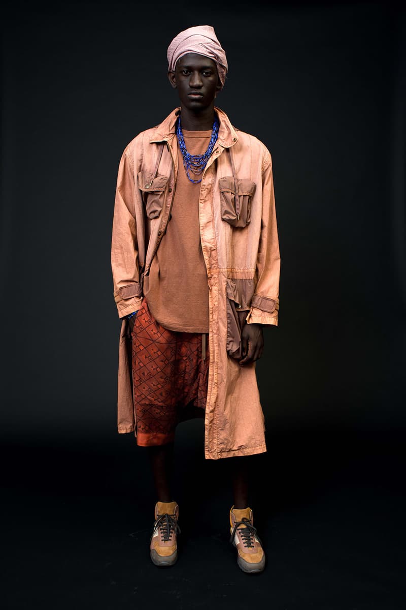 Robert Geller spring summer 2019 collection lookbook dye common projects collab new york fashion week