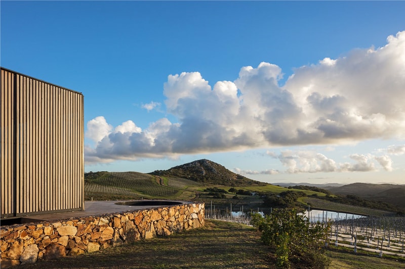Sacromonte Landscape Hotel Vineyard Uruguay maldonado windery cabin price opening architecture