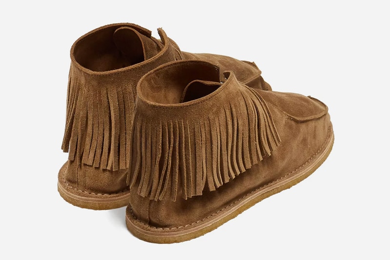 Saint Laurent Pre-Fall 2018 Desert Boot brown camel suede footwear Anthony Vaccarello