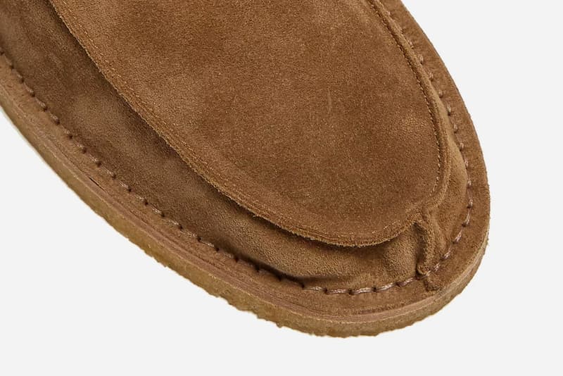 Saint Laurent Pre-Fall 2018 Desert Boot brown camel suede footwear Anthony Vaccarello