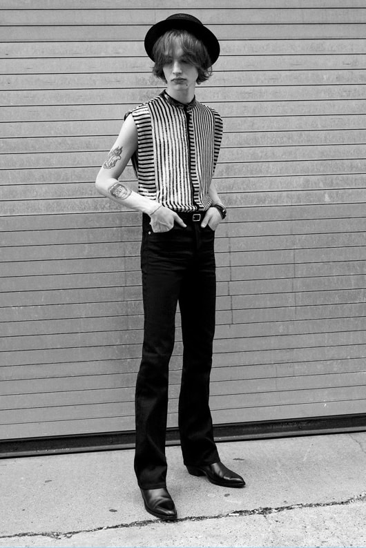 Saint Laurent Anthony Vaccarello Lennon Gallagher