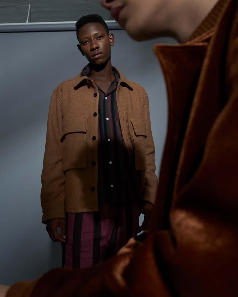 Saturdays NYC Fall Winter 2018 Lookbook collection outerwear shirts pants