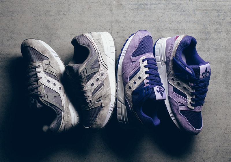 Saucony Grid SD Garden District Pack Release Date Info Sneakers purple grey Shoes Footwear