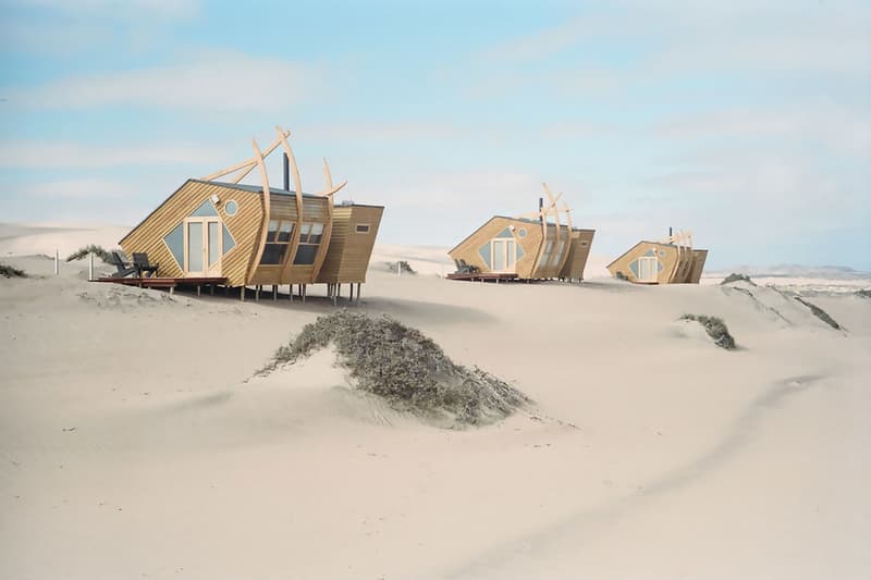 Shipwreck Lodge in Africa Skeleton Coast Travel Destination Architecture