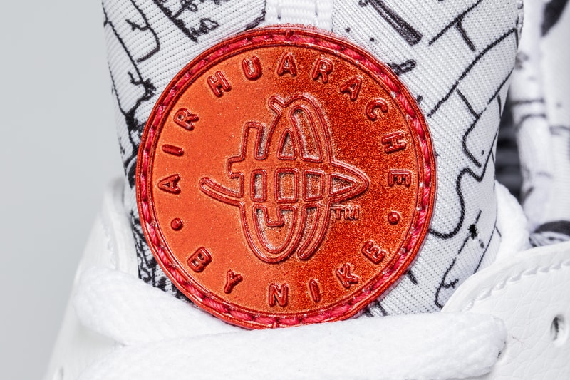 Shoe Palace Nike Air Huarache Release Date info price purchase 25th Anniversary White University Red Platinum colorway Joonbug July 28