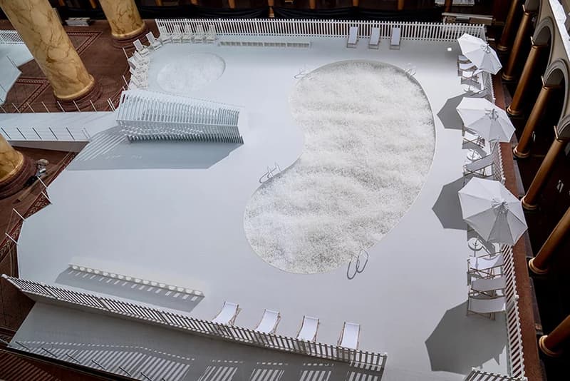 snarkitecture opens fun house national building museum daniel arsham alex mustonen exhibition architecture design art artworks