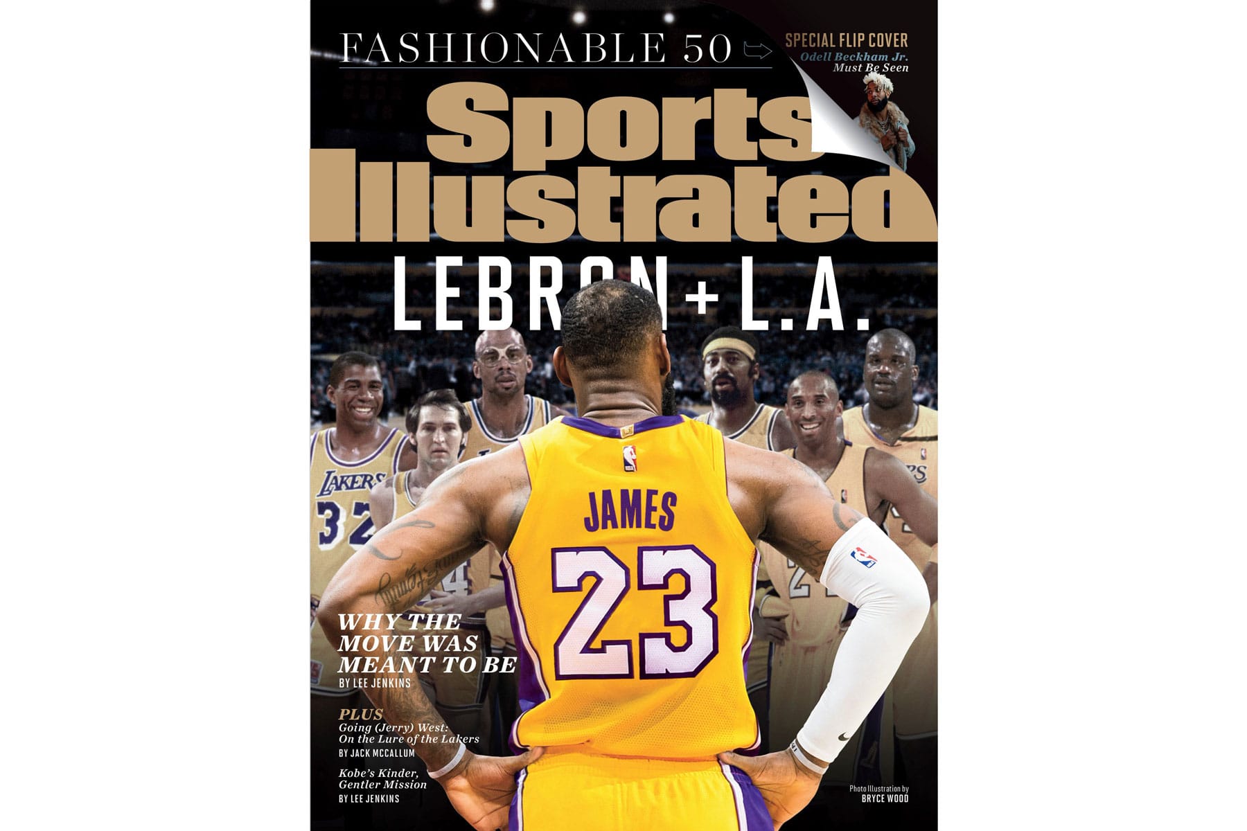 lebron james first sports illustrated cover