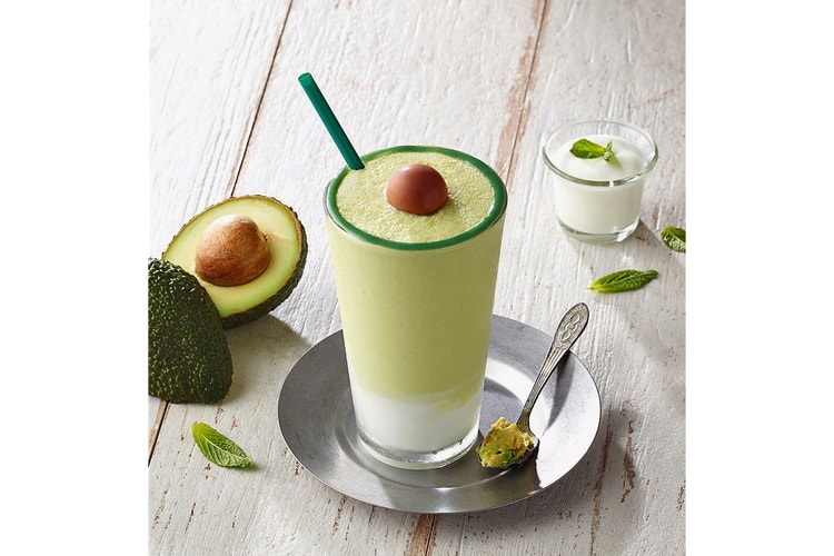 Starbucks Korea Introduces Summertime Avocado Frappuccino