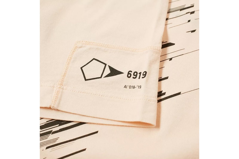 Stone Island Shadow Project 10th Anniversary Collection T-Shirt Black White Natural Pink