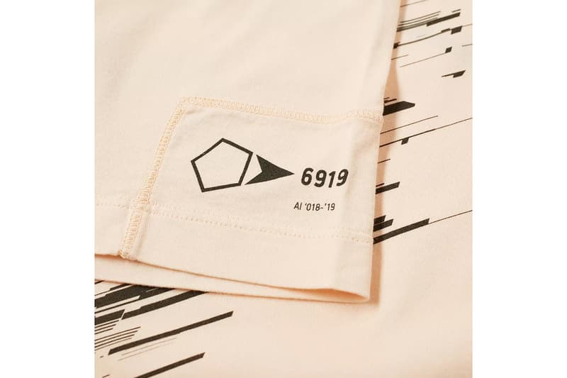 Stone Island Shadow Project 10th Anniversary Collection T-Shirt Black White Natural Pink