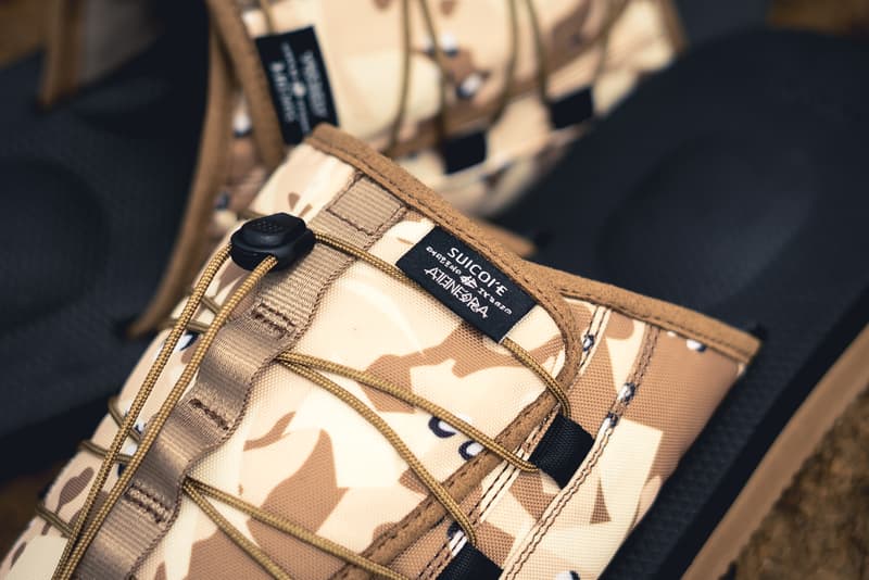 CLOT x Suicoke OLAS-CLTab Collaboration Sandals
