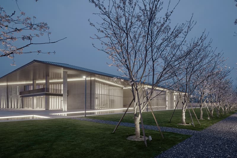 Tadao Ando Liangzhu Village Cultural Art Centre Architecture Design Arts Modern Lighting Interior Exterior Garden Plants Trees